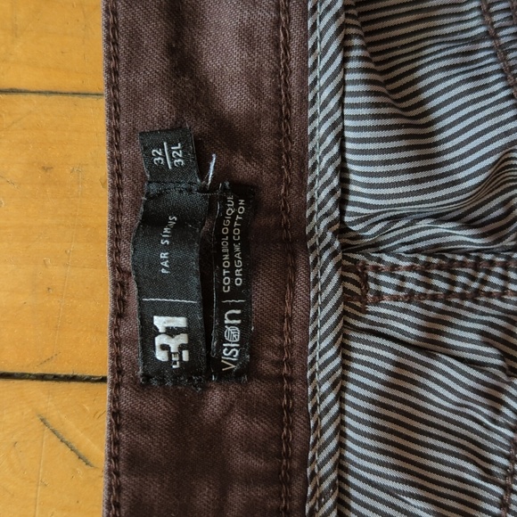 2 for $40 - Simons Brown Denim Pants - Picture 4 of 5